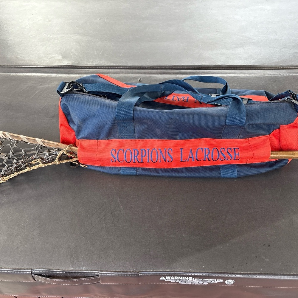 O’Neil Of San Rafael(CA)Lacrosse Equipment Bag W/ Shoulder Strap - 27x13x12